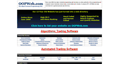 Desktop Screenshot of oopweb.com